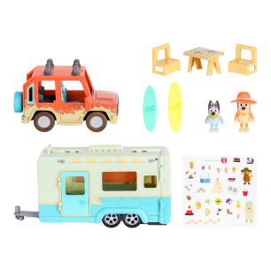 Bluey Beach Vacation Caravan Set